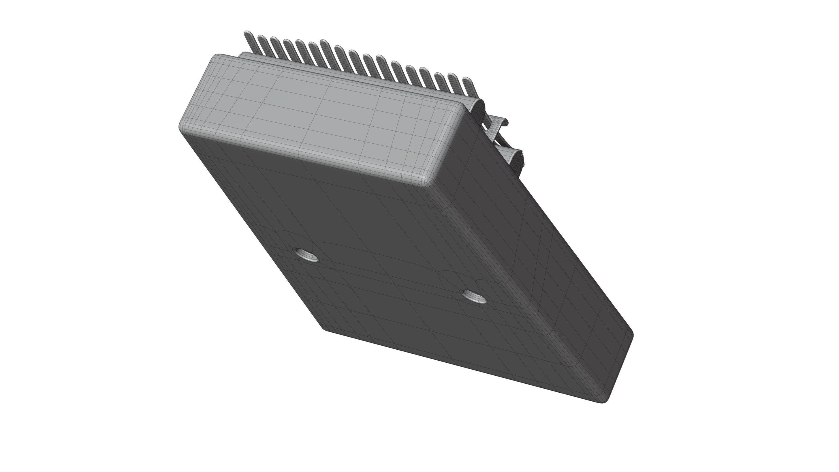 Kalimba 3D model_14