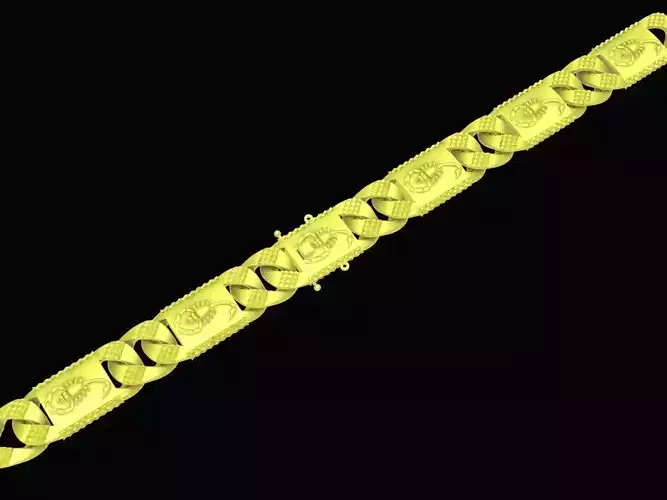 korean cuban scorpio men bracelets 4174