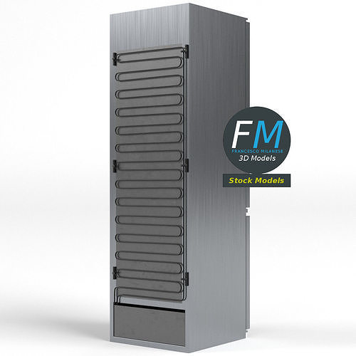 Refrigerator 3D model 4