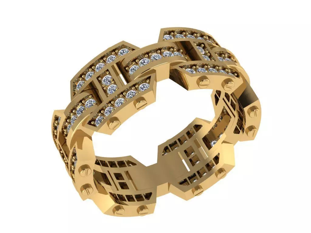 Ring490 3D print model_0