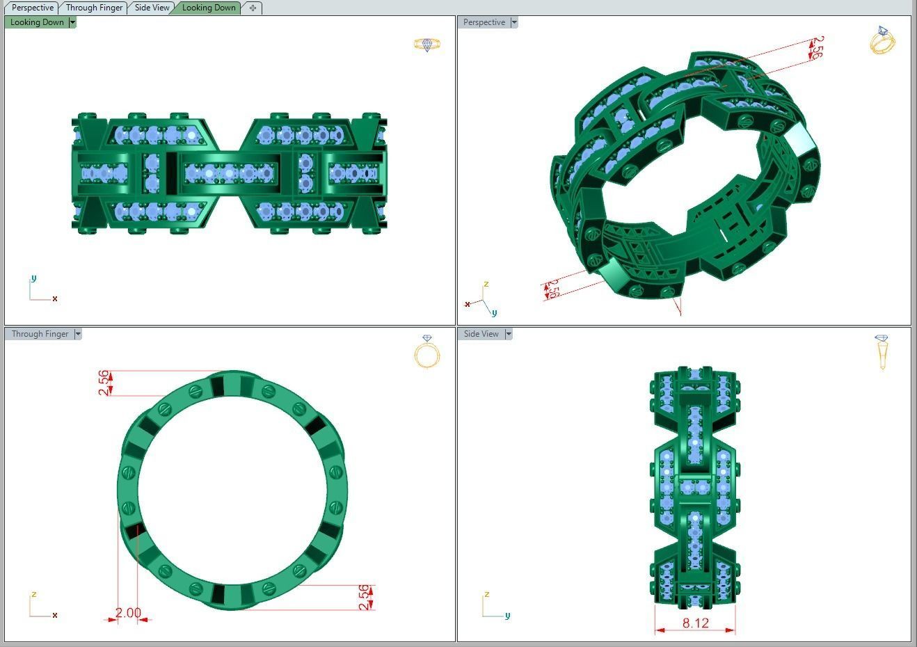 Ring490 3D print model_5