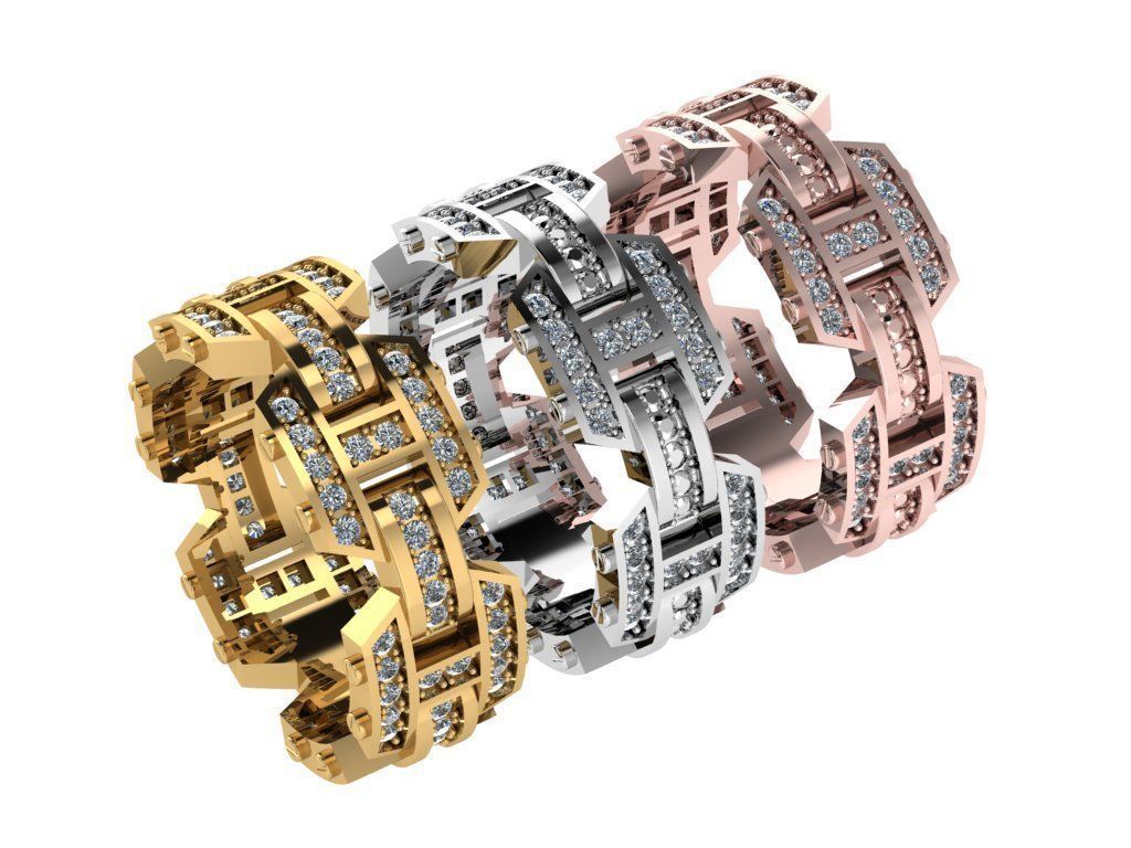 Ring490 3D print model_4