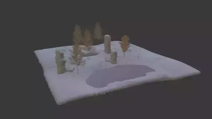 Desert sim Free 3D model