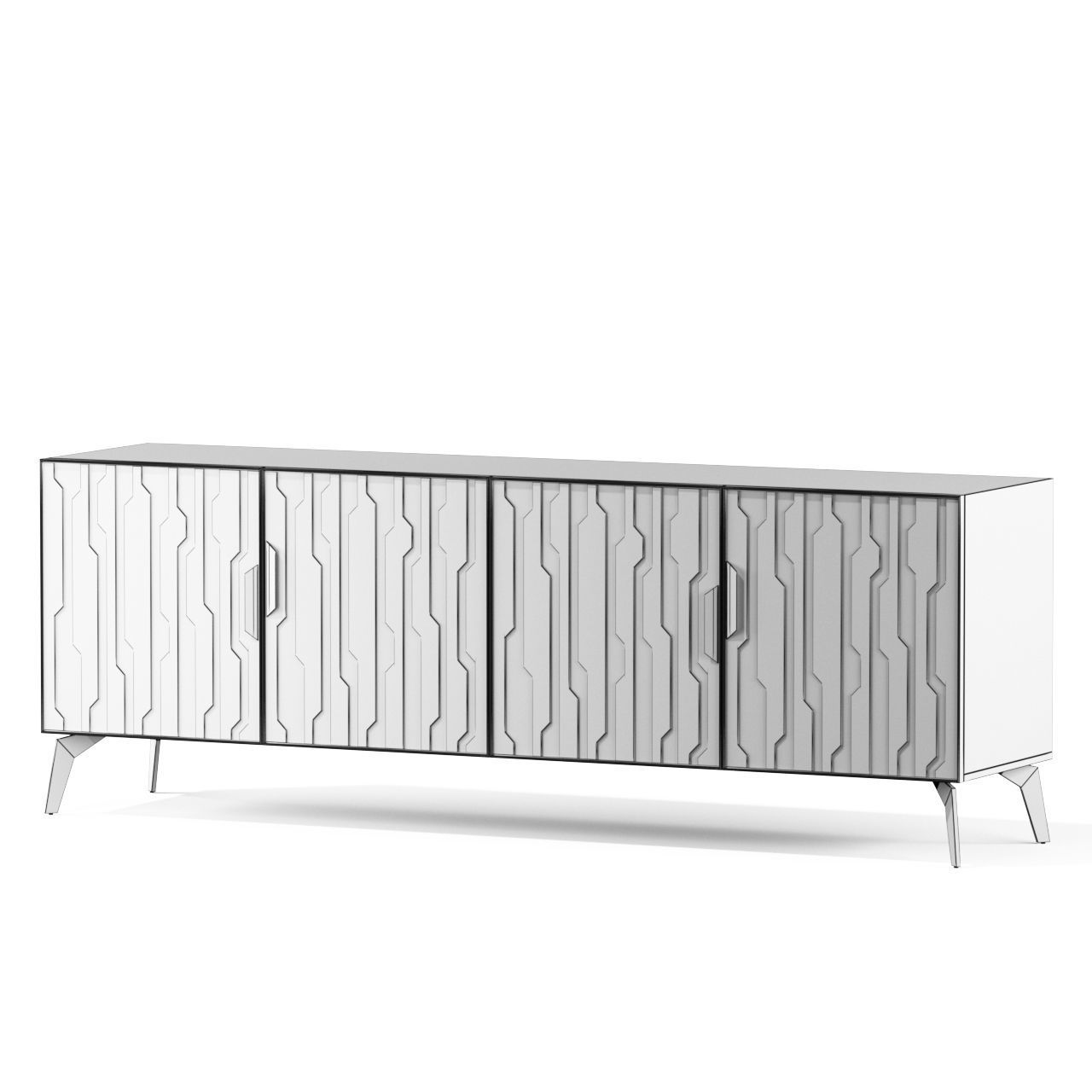 Louisa Sideboard 3D model_4