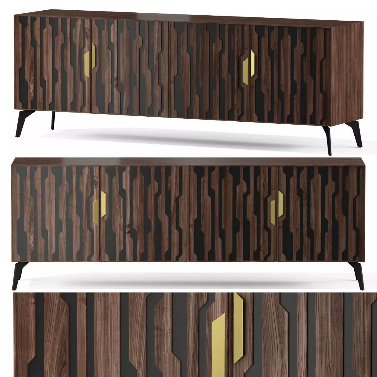 Louisa Sideboard 3D model_0