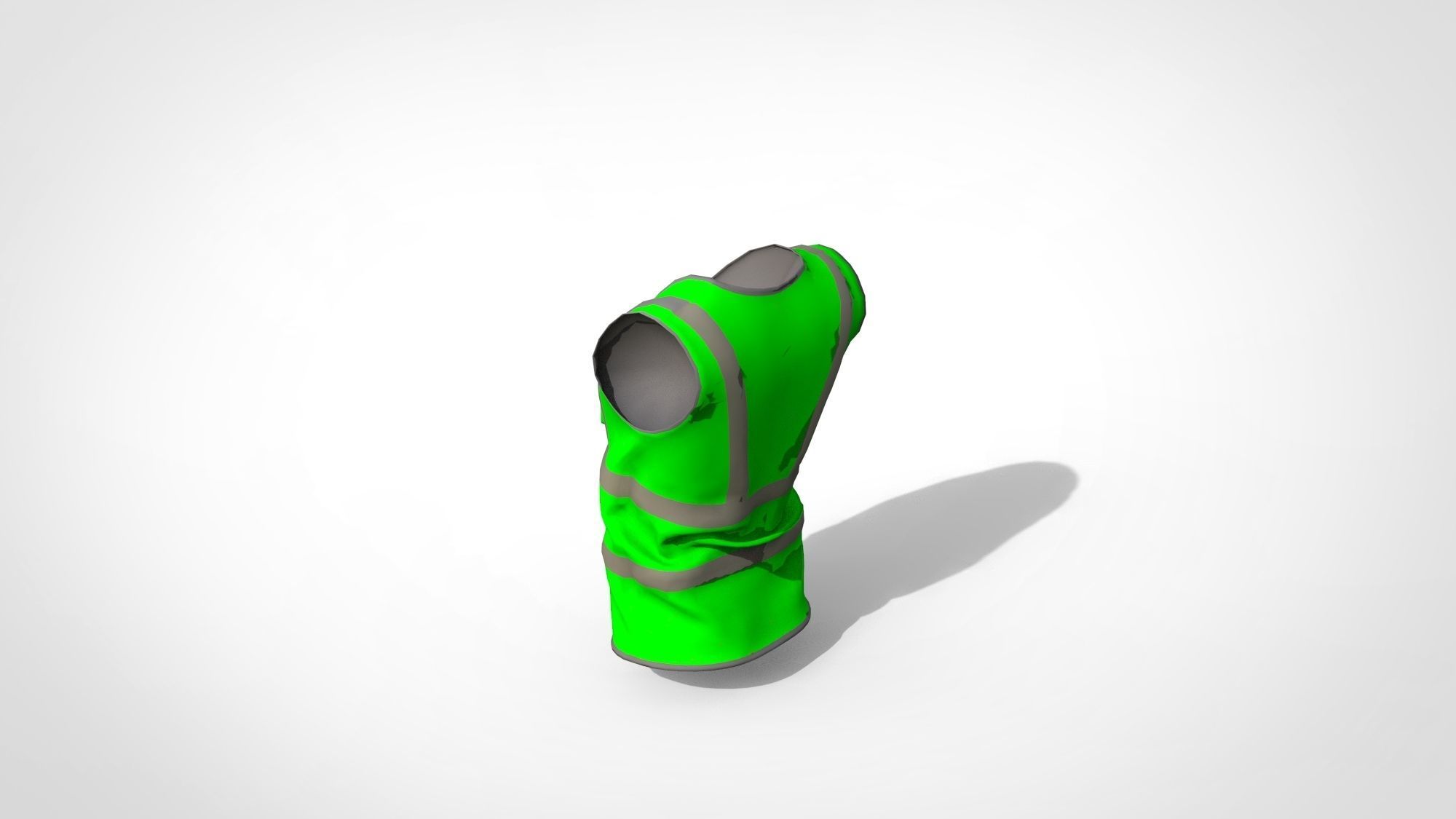 Worker Vest 3D model_8