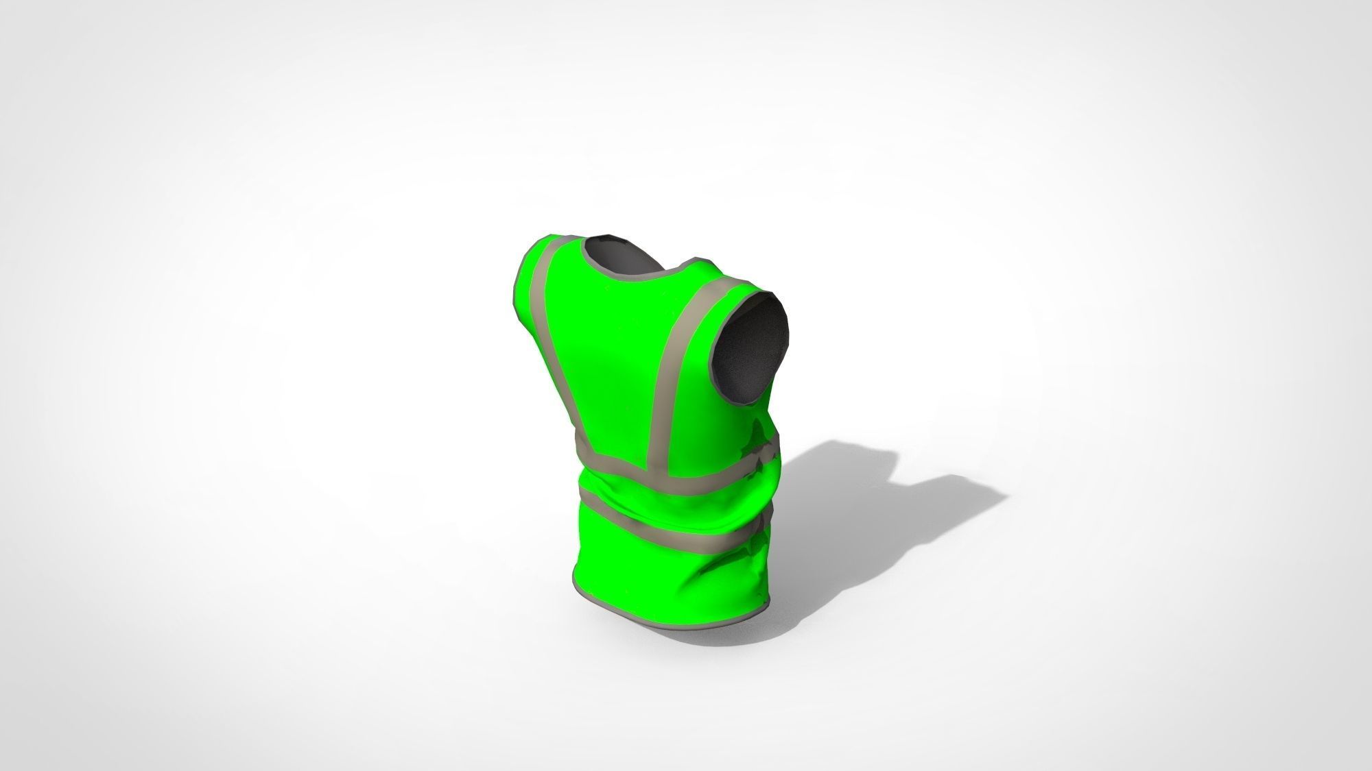 Worker Vest 3D model_7
