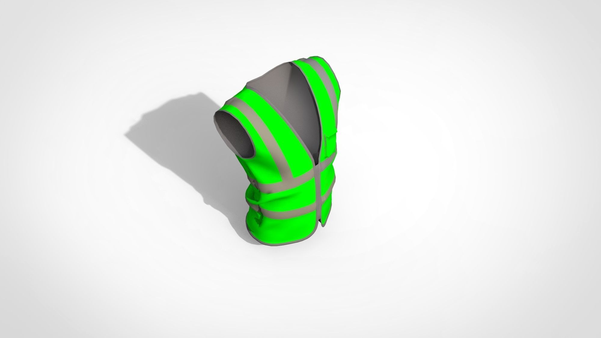 Worker Vest 3D model_6