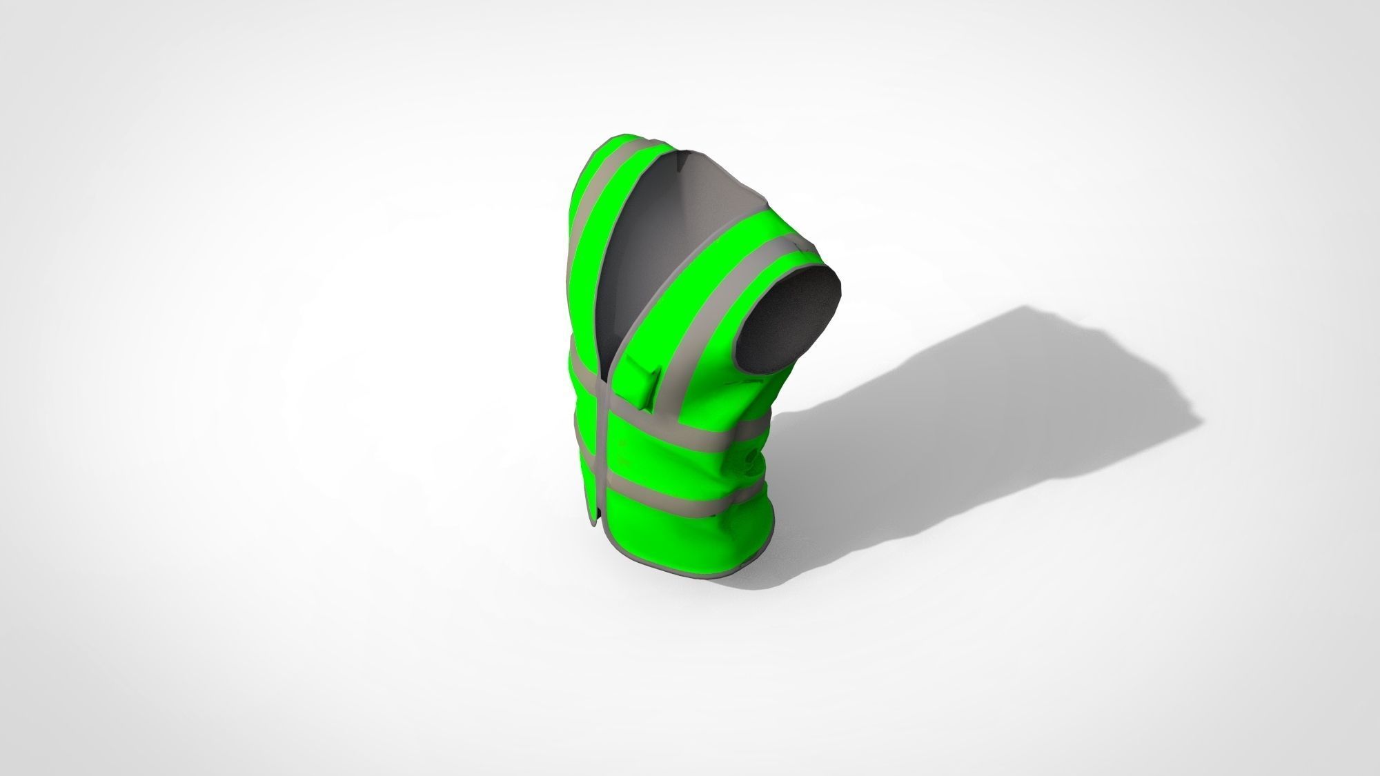 Worker Vest 3D model_5