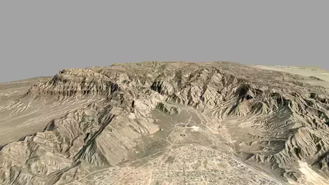 Mountain landscape The Uly Balkan