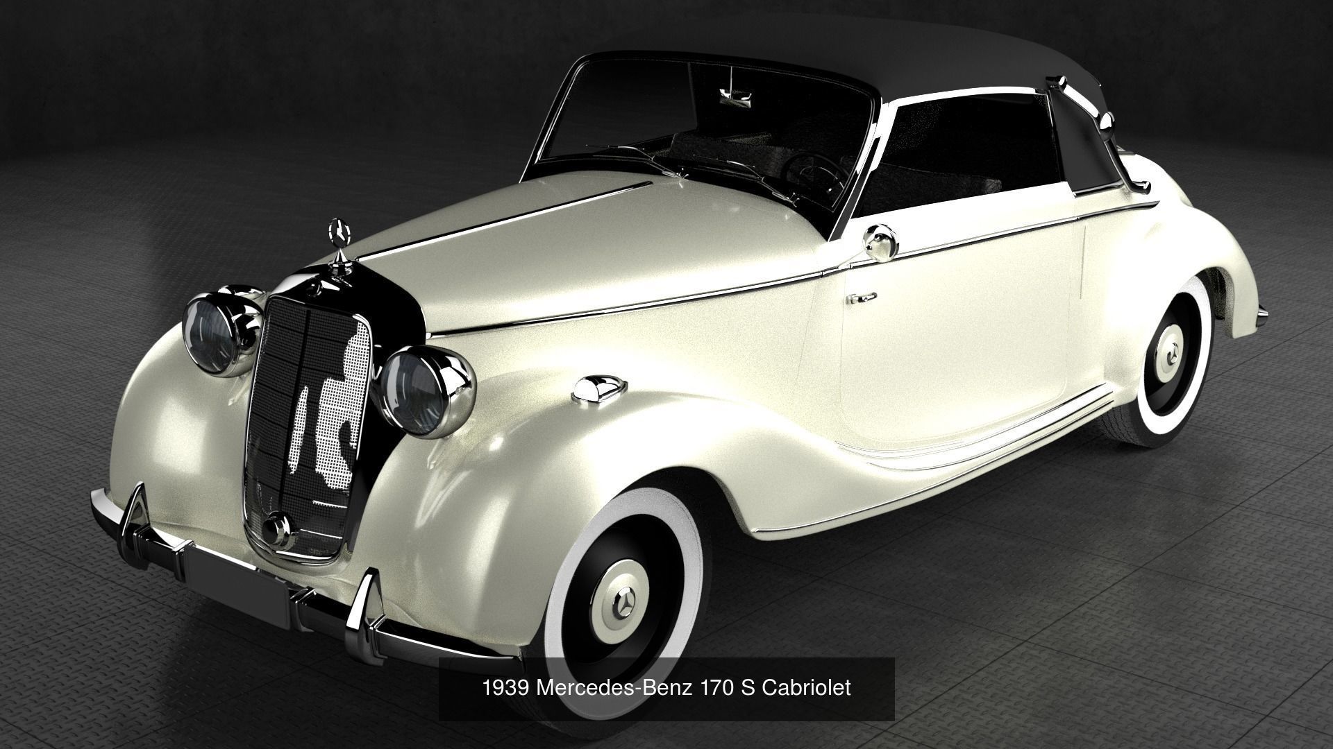 Old cars 3D Model Collection_3