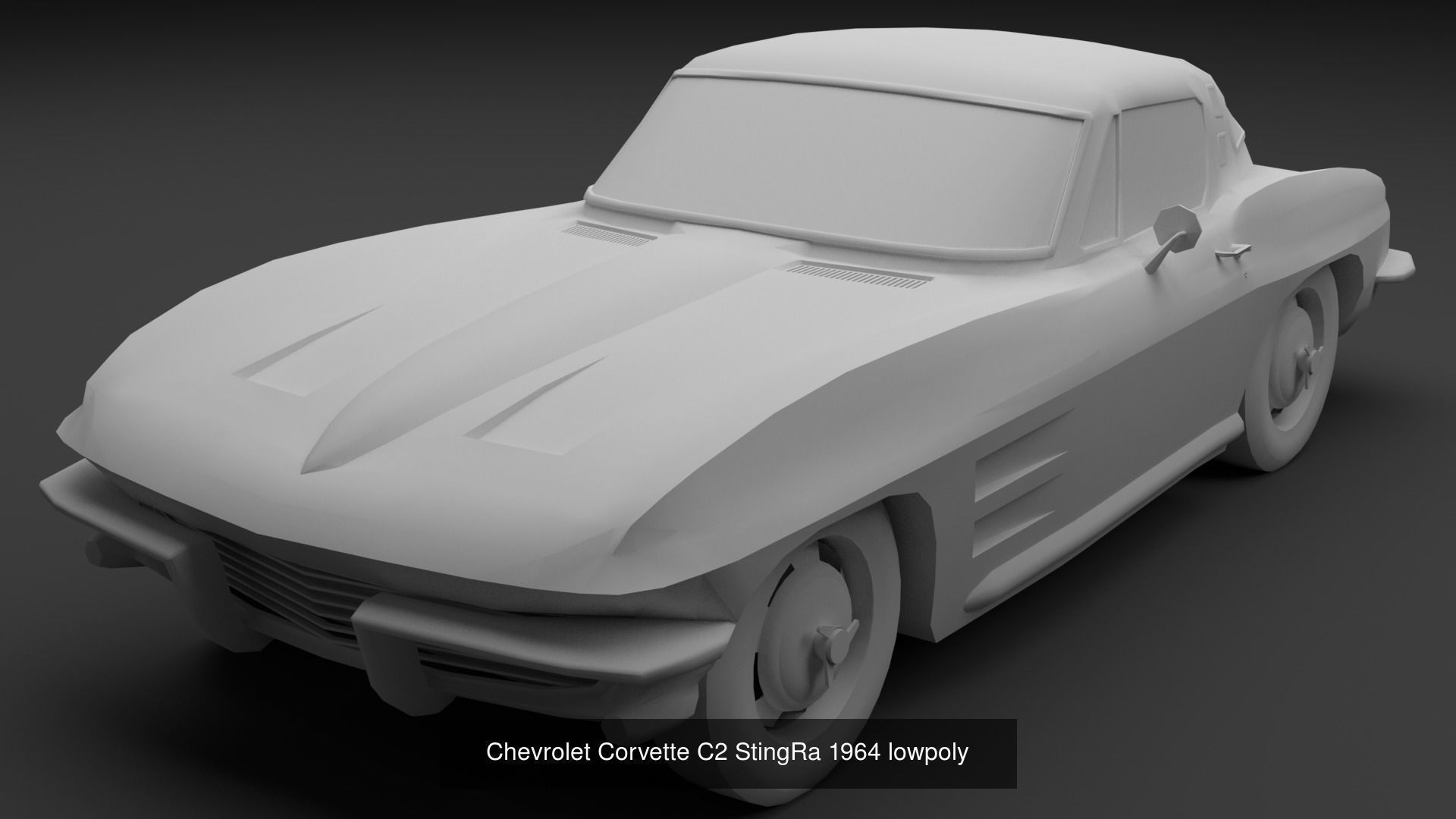 60s 70s cars 3D Model Collection_7