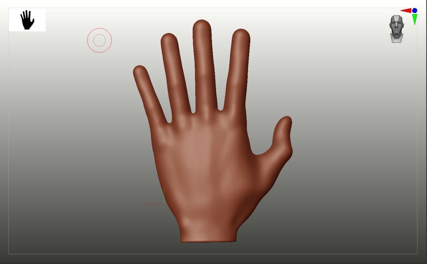 3D model Low and High poly hand VR / AR / low-poly | CGTrader