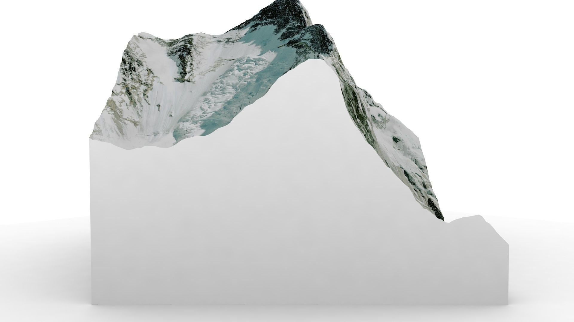 Mount Lhotse 3D model_2