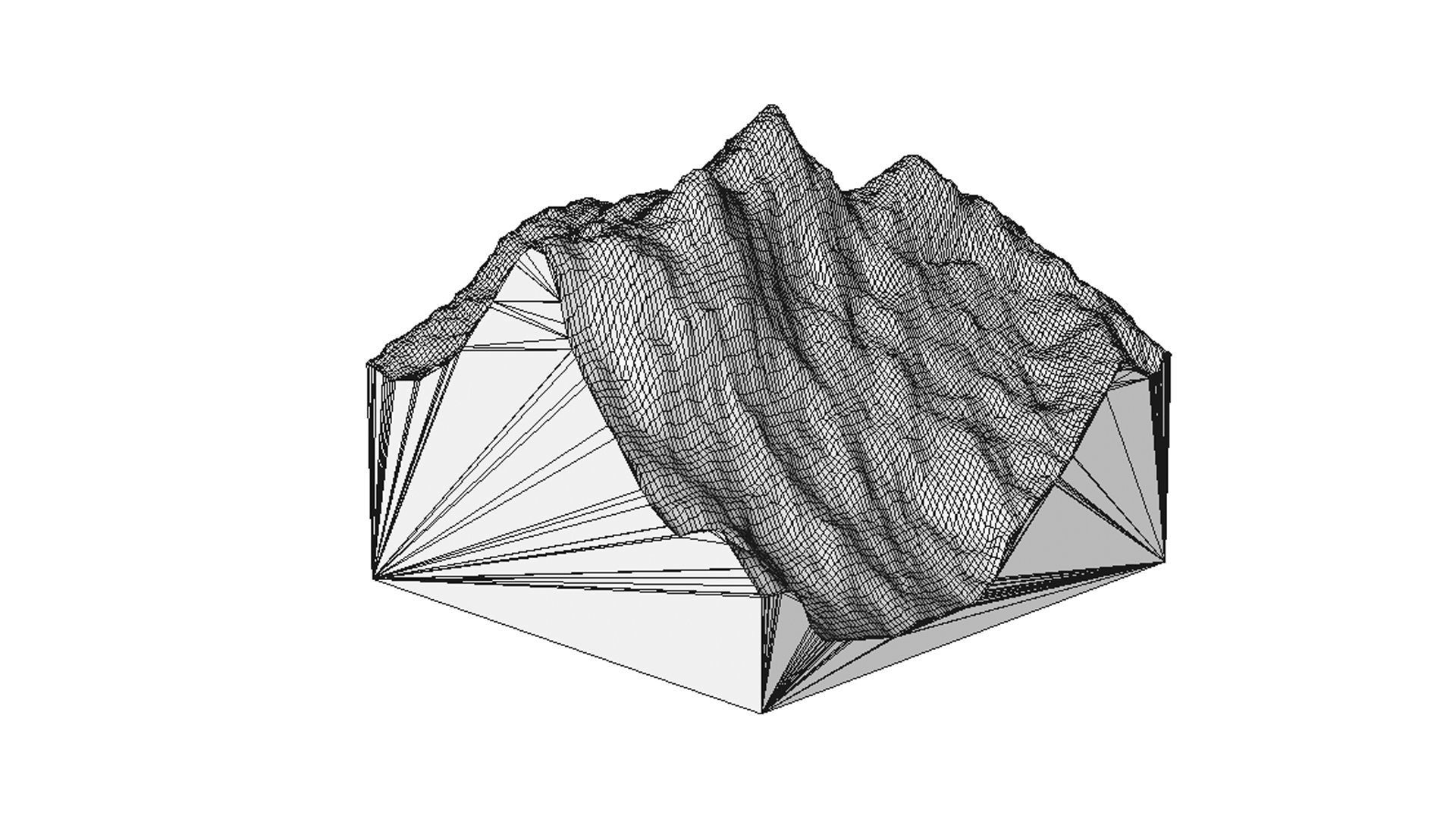 Mount Lhotse 3D model_5