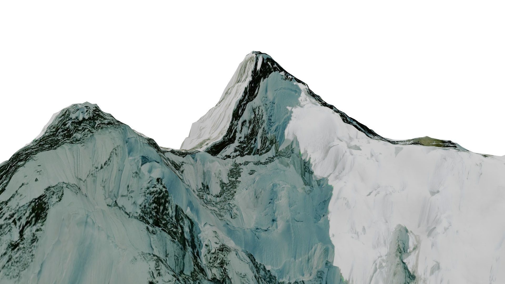 Mount Lhotse 3D model_4