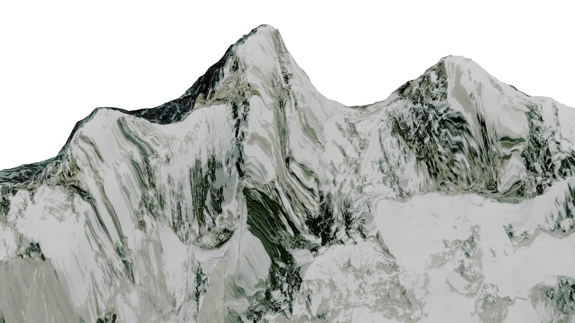 Mount Lhotse 3D model_3