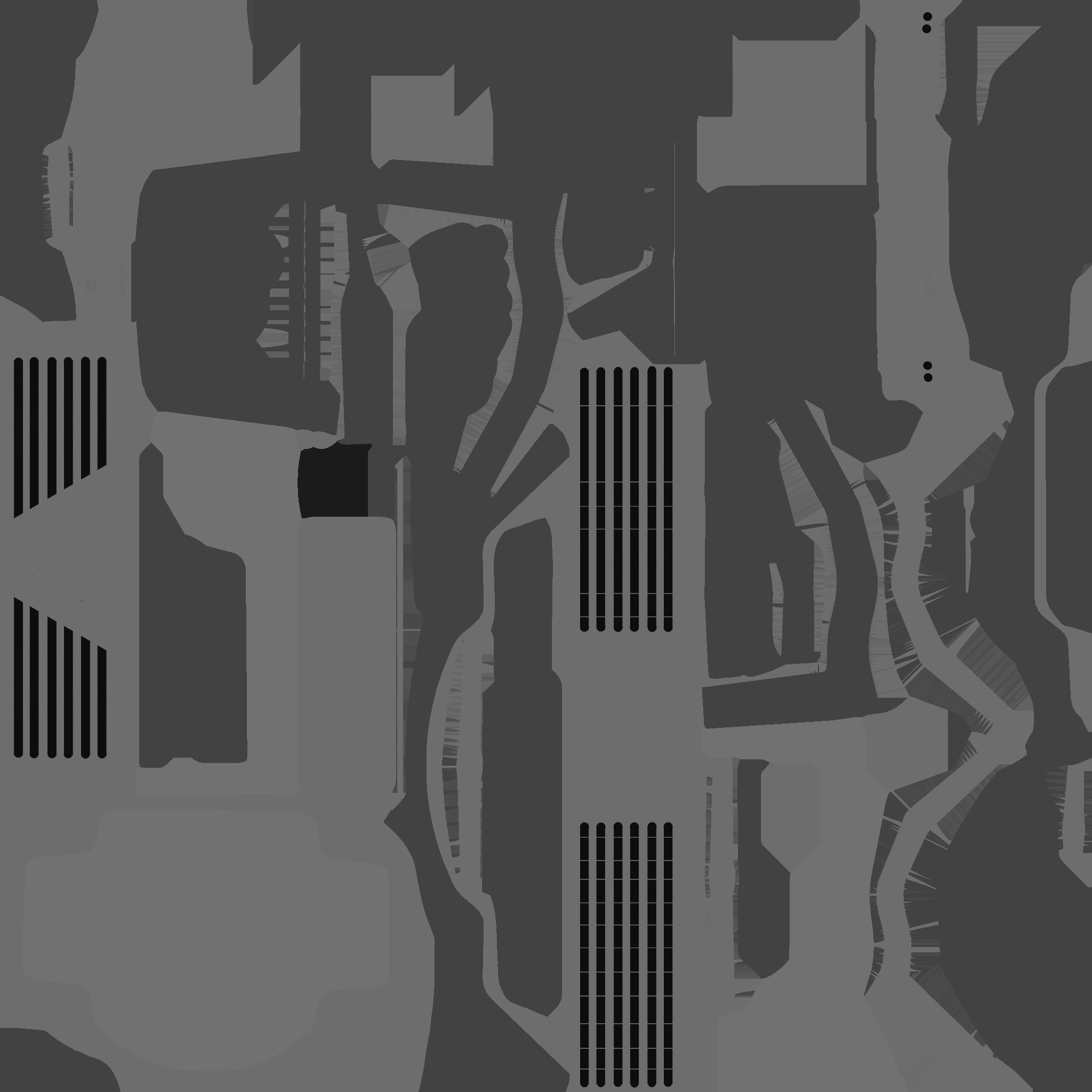 SciFi Bank A06 Green - Sci Fi Exterior Design Low-poly 3D model_27