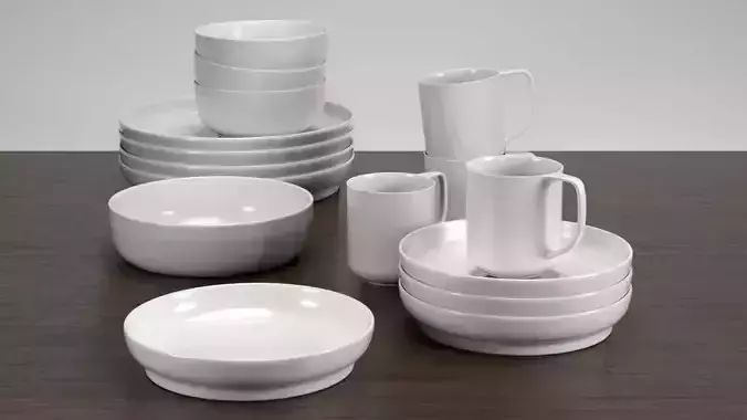 Crate and Barrel Toben Dishes