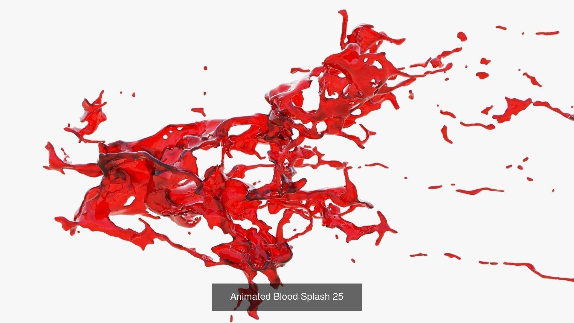 Animated Blood  Splash Collection Volume 1 _27