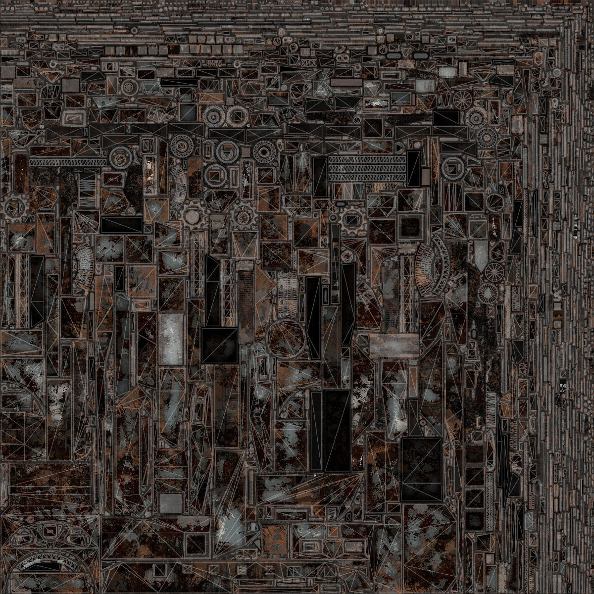 AbramsX Set military tank 3D Model Collection_26