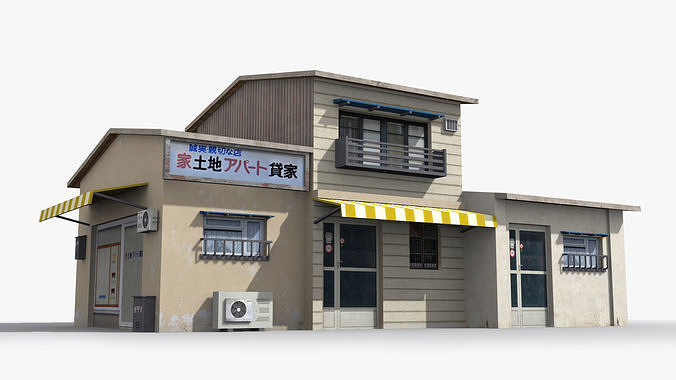 25 Japanese House Collection 3D Model Pack 3
