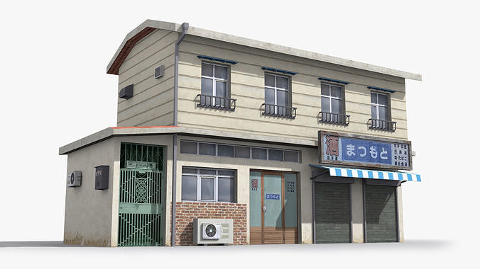 25 Japanese House Collection 3D Model Pack 2