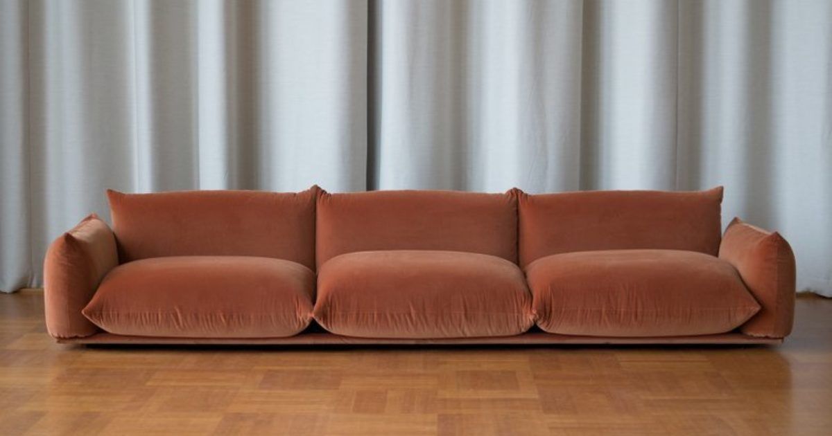 Marenco Sofa-3d model -full scene Low-poly 3D model_1