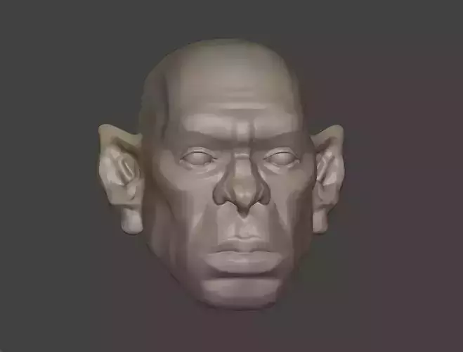 An ogre head