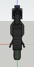 M-98 Widow Low-poly 3D model_6