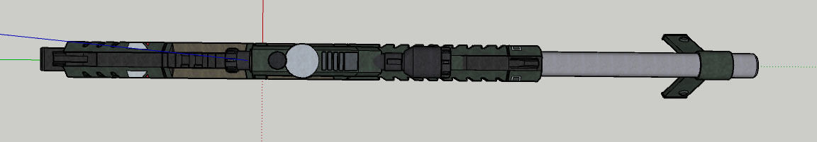 M-98 Widow Low-poly 3D model_5
