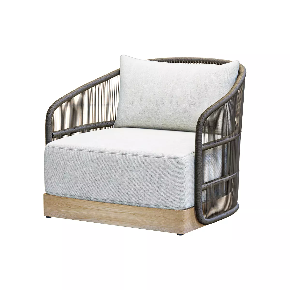 ARM CHAIR Havana lounge armchair 3D model Low-poly 3D model