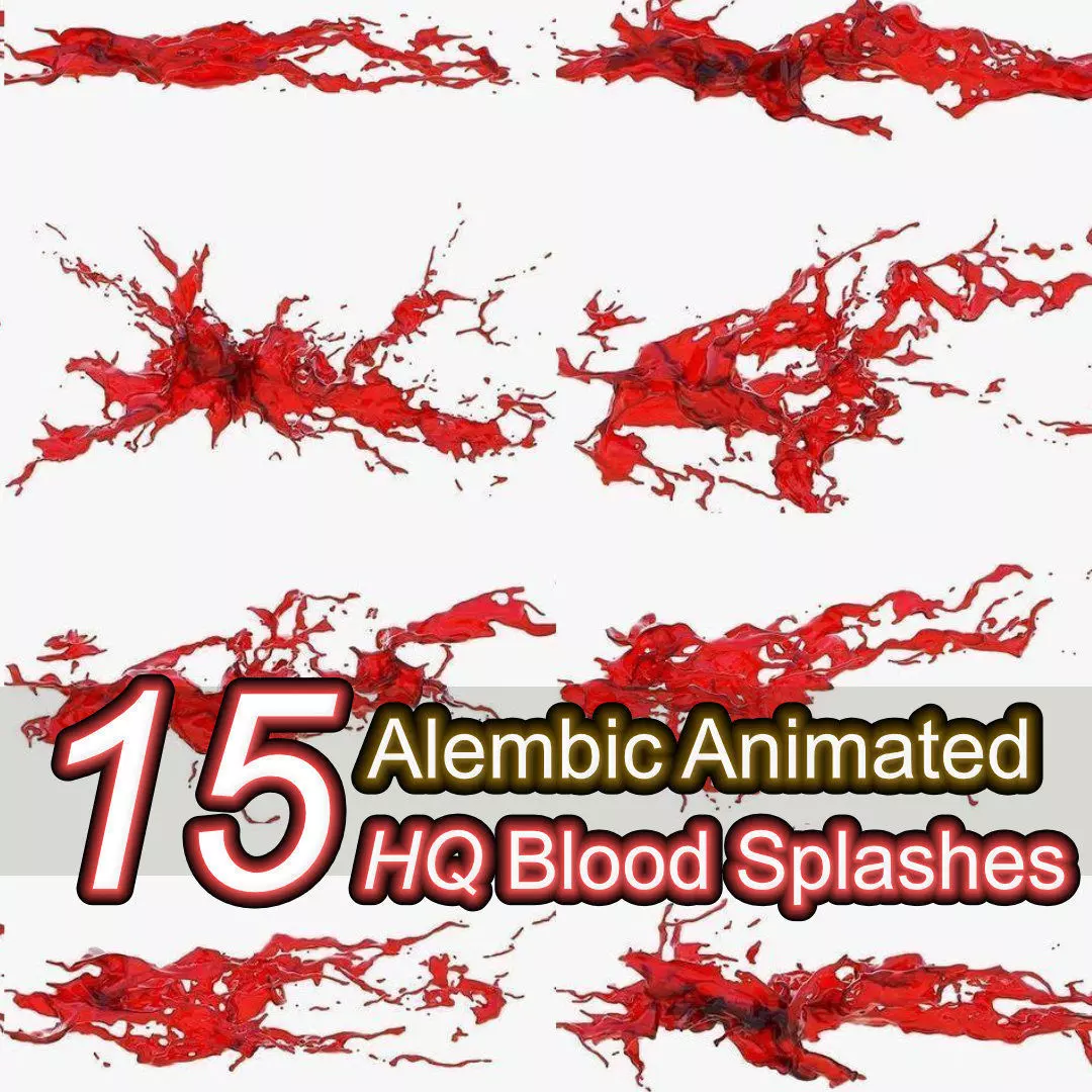 Animated Blood Splash Collection Volume 2 _0