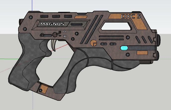 M6 Carnifex Low-poly 3D model_2