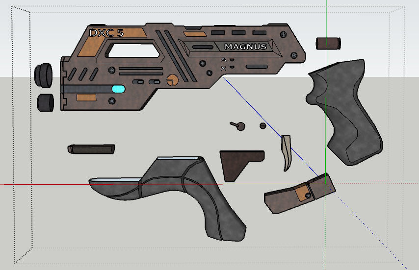 M6 Carnifex Low-poly 3D model_9