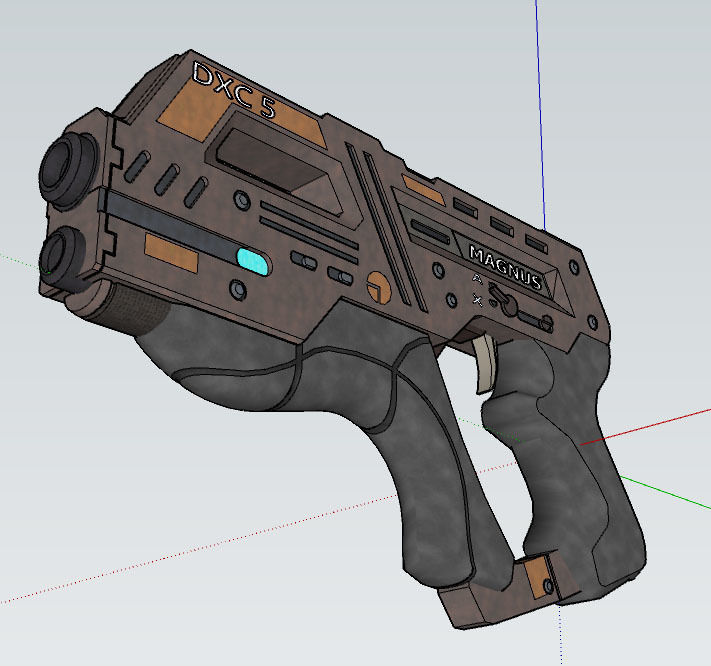 M6 Carnifex Low-poly 3D model_8
