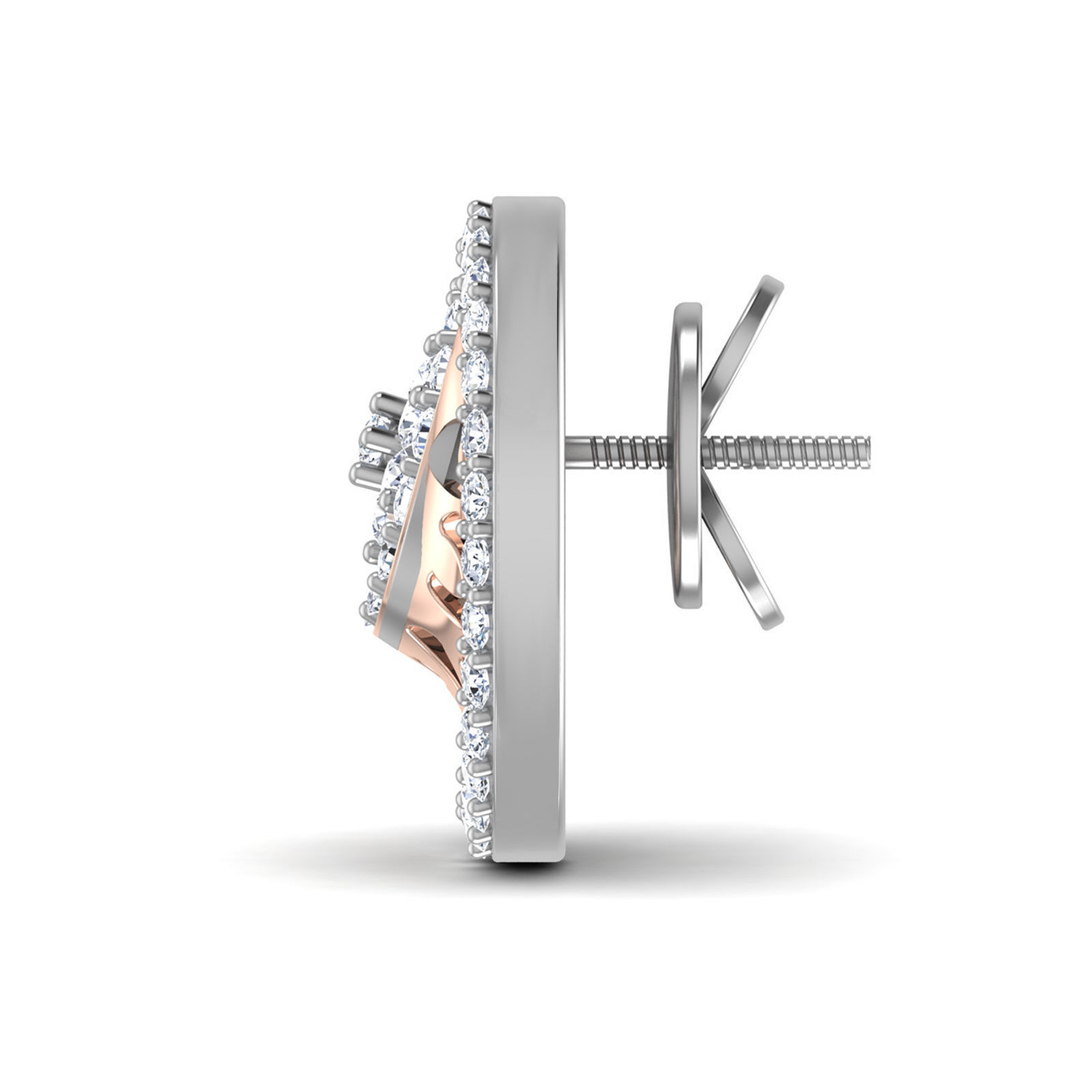 Women pendant-earrings set 3dm stl render detail 3D print model_4