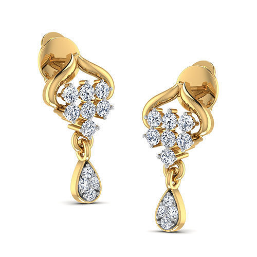 Women earrings 3dm stl render detail 3D print model