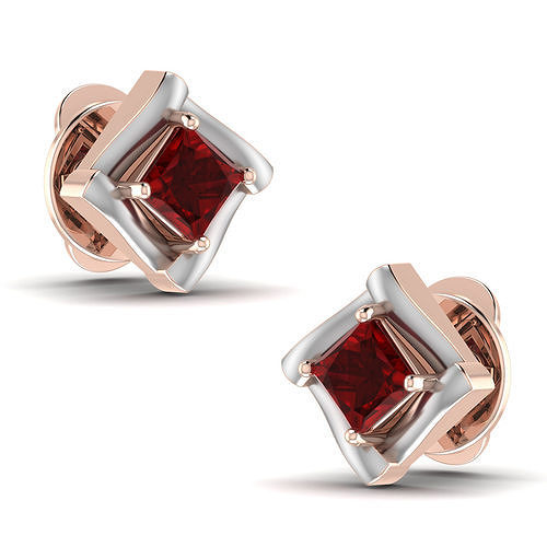 Women earrings 3dm stl render detail 3D print model
