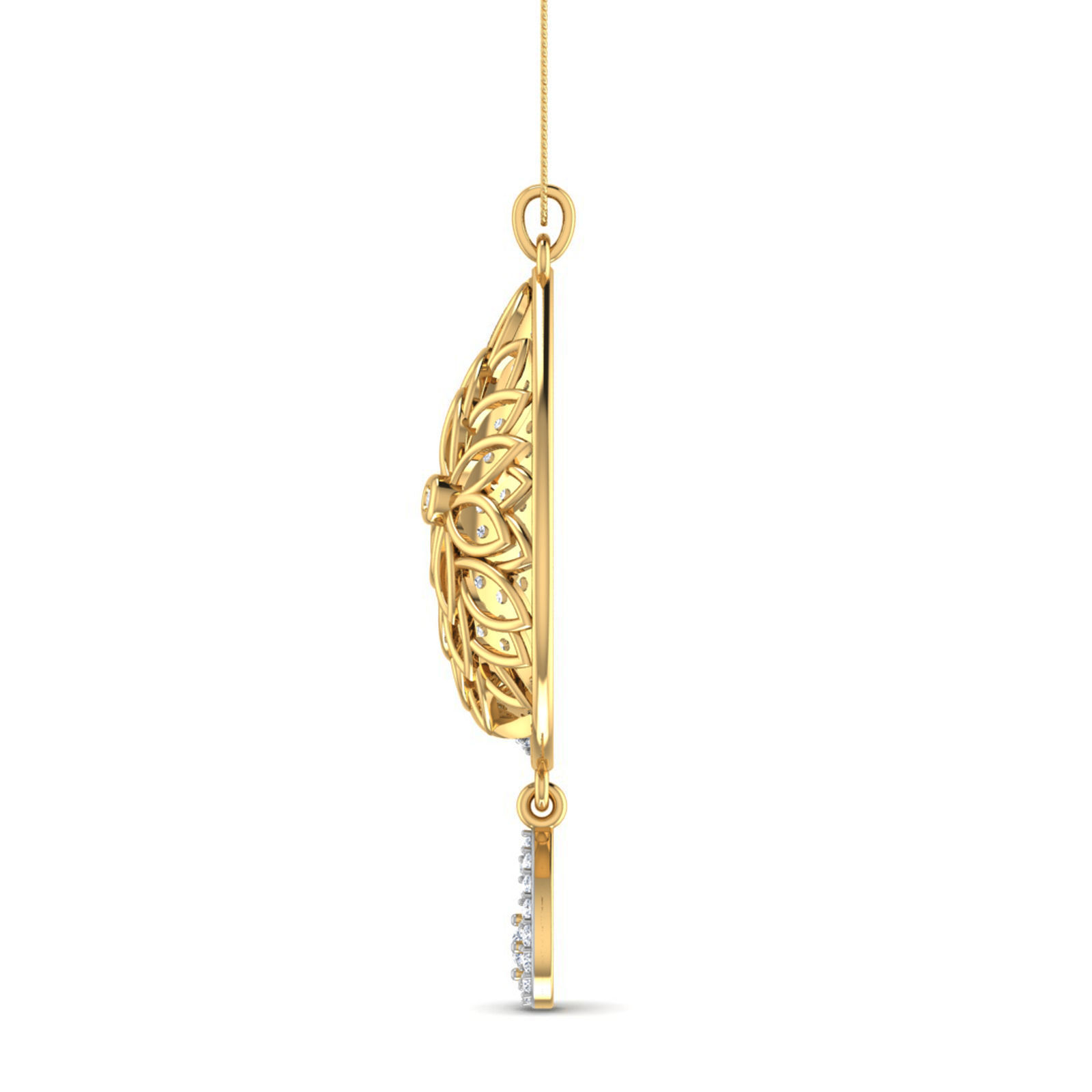 Women pendant 3dm stl render detail 3D print model_2