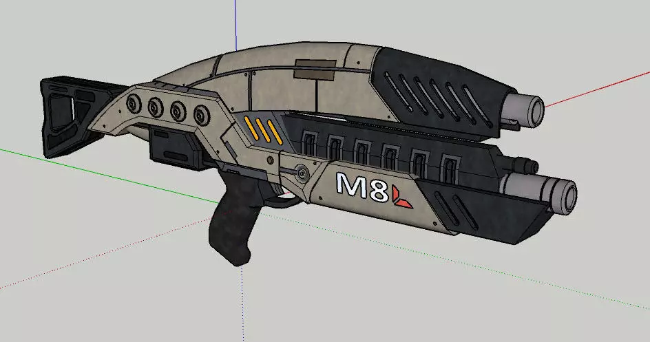 M8 Avenger Low-poly 3D model
