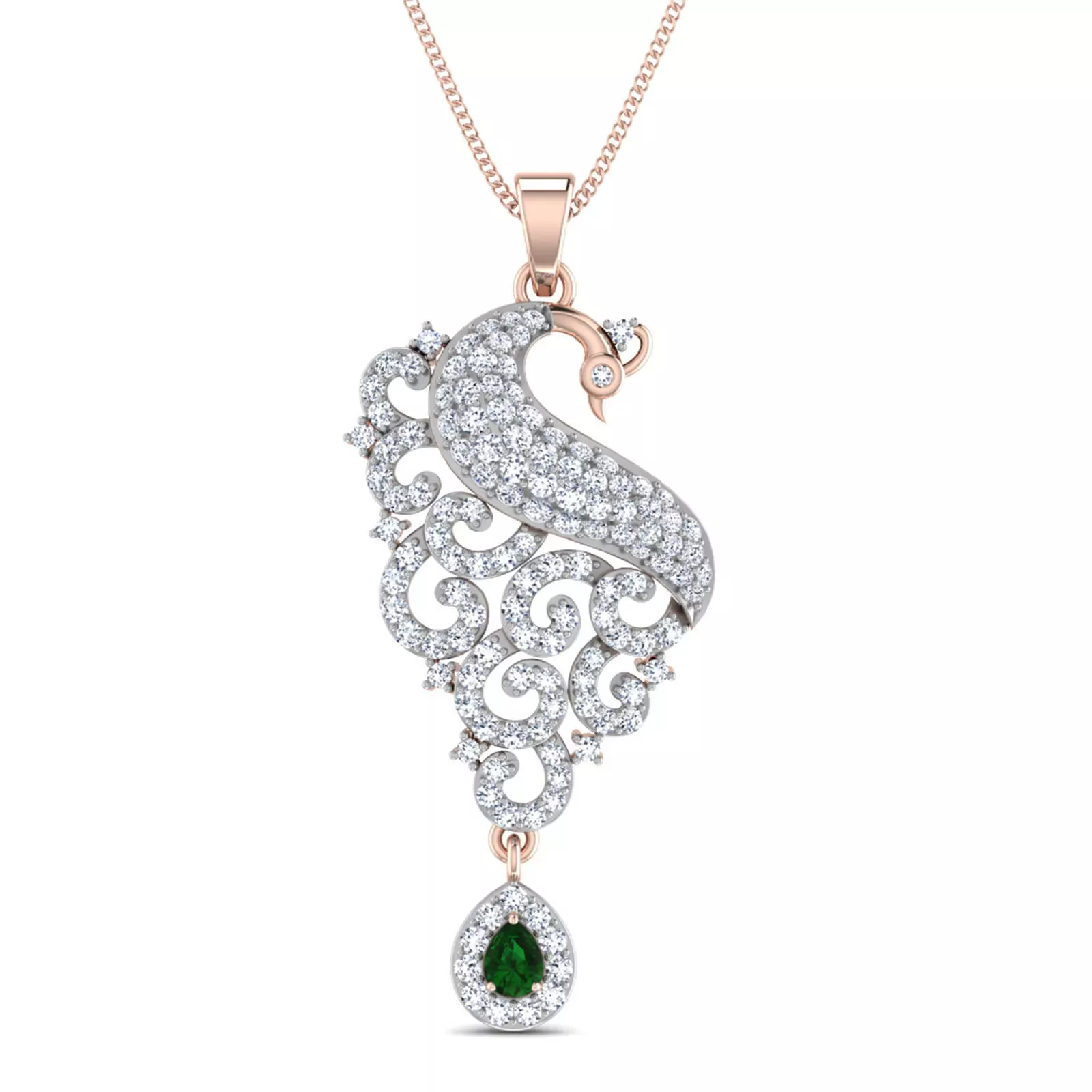 Women pendant 3dm stl render detail 3D print model_0