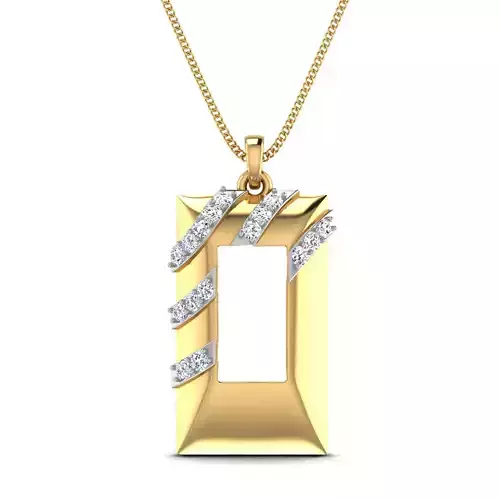 Women pendant 3dm stl render detail