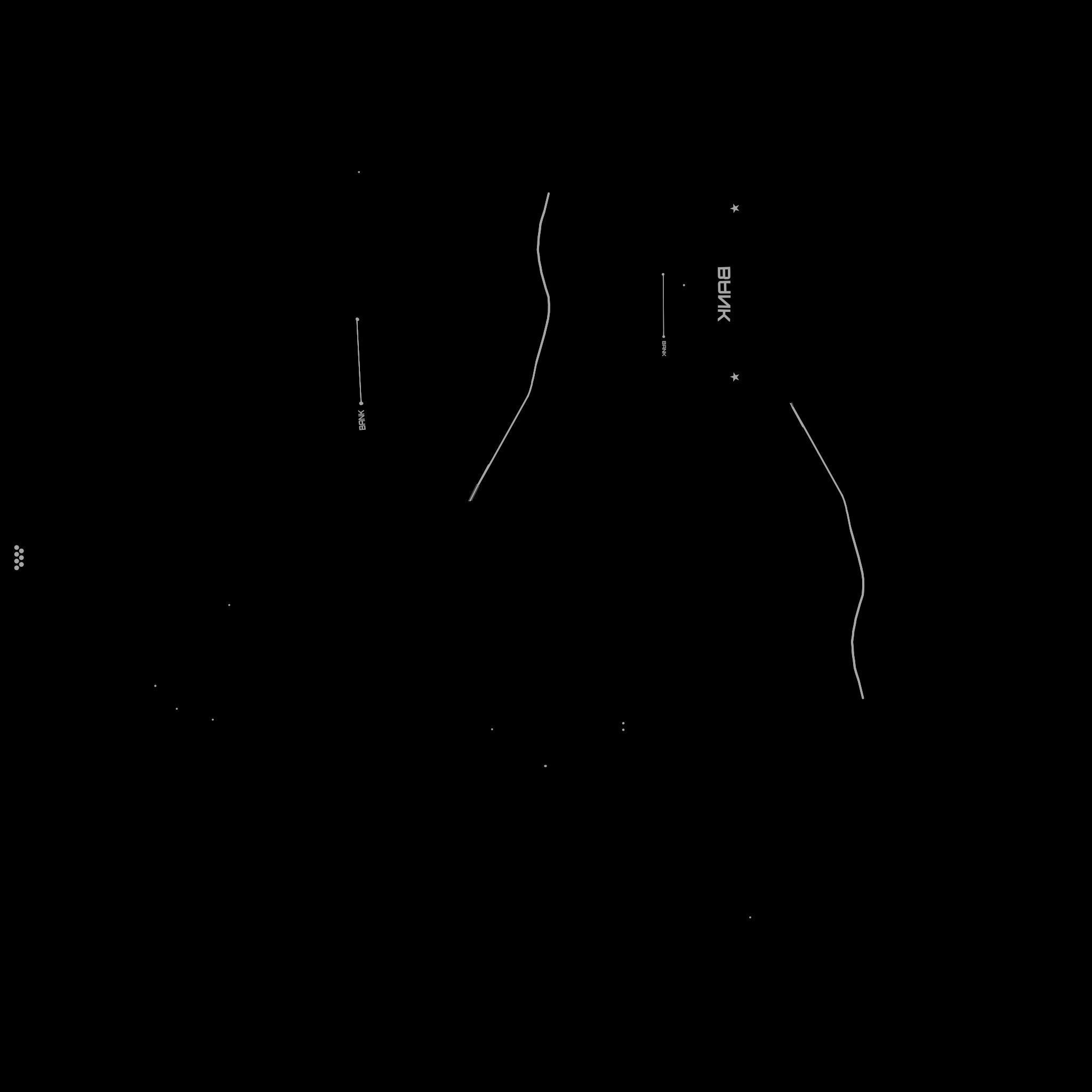 SciFi Bank A07 Black - Sci Fi Exterior Design Low-poly 3D model_23