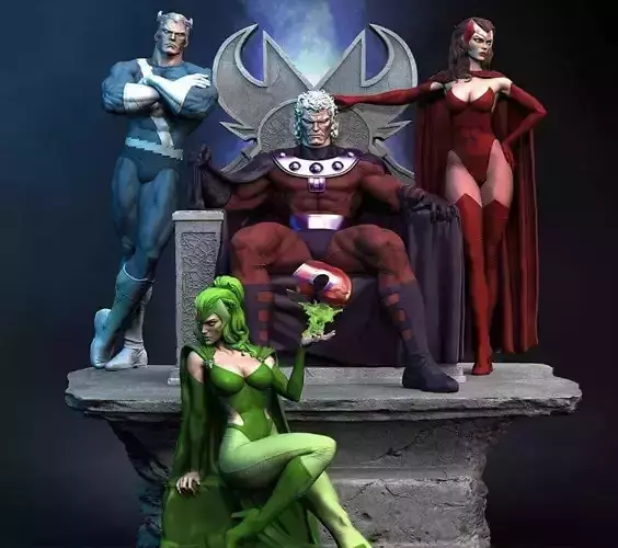 MAGNETO FAMILIA 3D print model