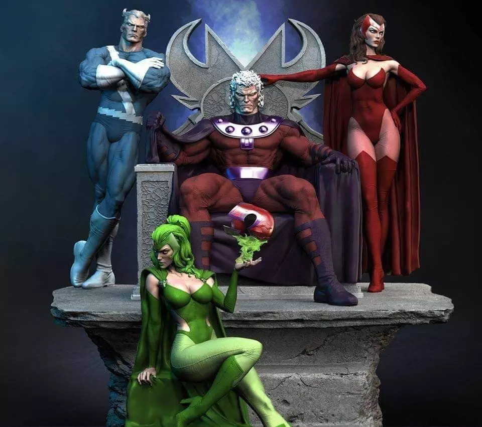 MAGNETO FAMILIA 3D print model