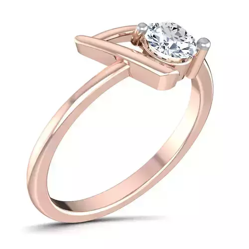 Women Diamond Ring 3dm render details