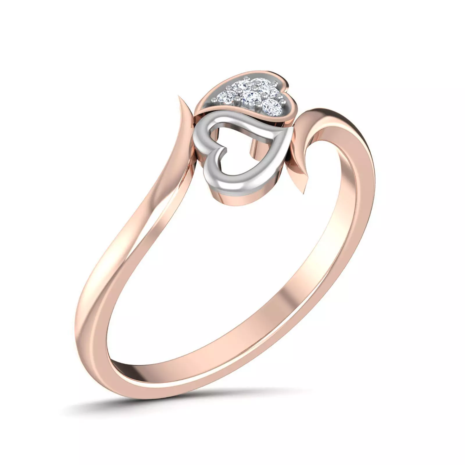 Women Diamond Ring 3dm render details 3D print model