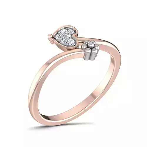 Women Diamond Ring 3dm render details 3D print model