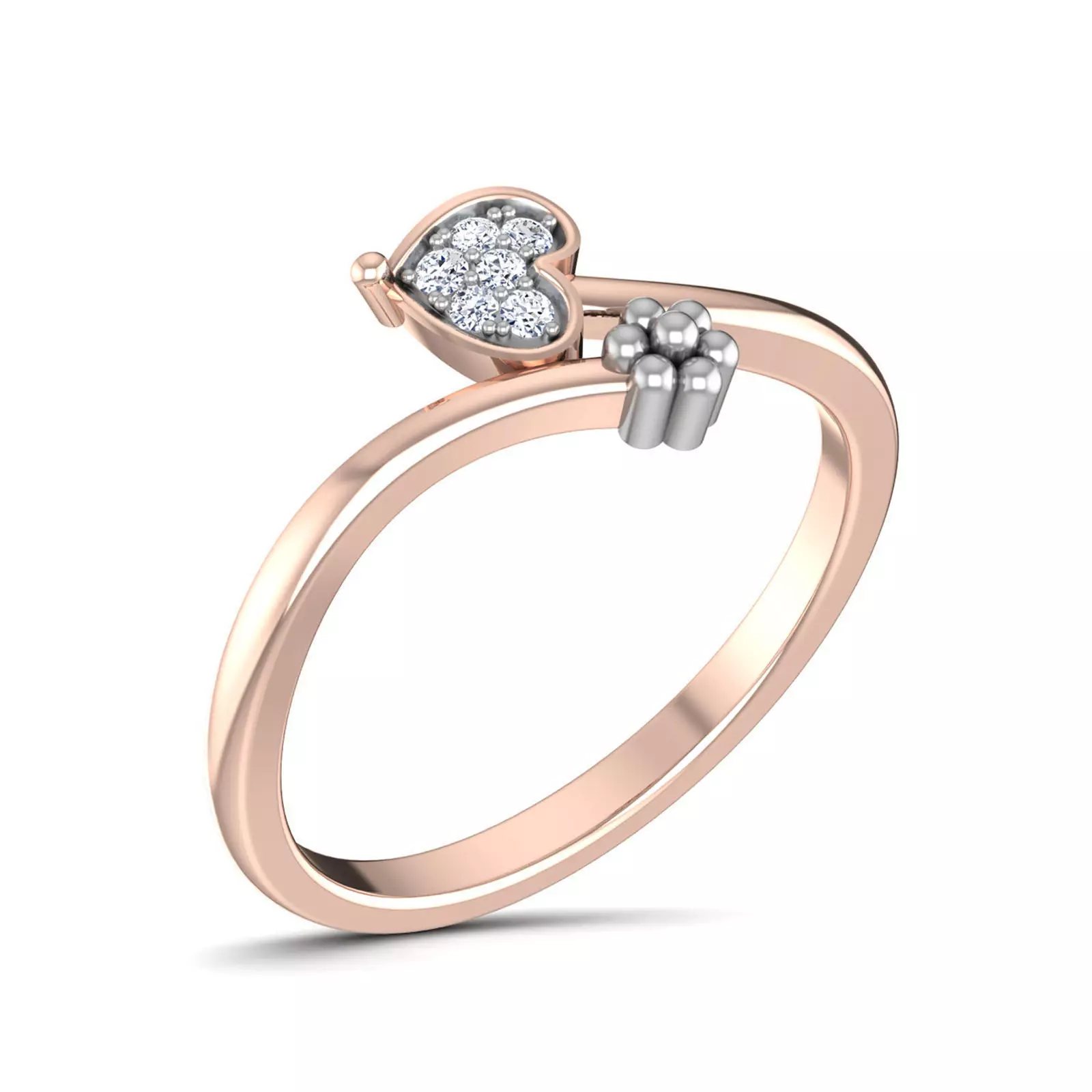 Women Diamond Ring 3dm render details 3D print model